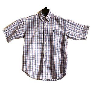 Boys Ralph Lauren Button Down Short Sleeve Shirt SZ M
